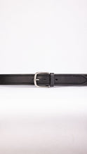 Load image into Gallery viewer, Double Stitched Black Belt