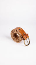 Load image into Gallery viewer, Double Stitched Buck Brown Belt