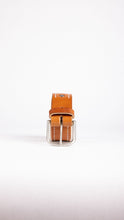 Load image into Gallery viewer, Stitched Buck Brown Belt