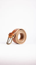 Load image into Gallery viewer, Double Stitched Buck Brown Belt