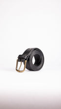 Load image into Gallery viewer, Stitched Black Belt