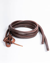 Load image into Gallery viewer, Stitched Latigo Split Reins