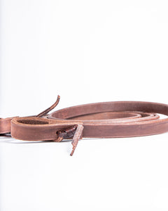 Old World Harness Roping/Barrel Reins