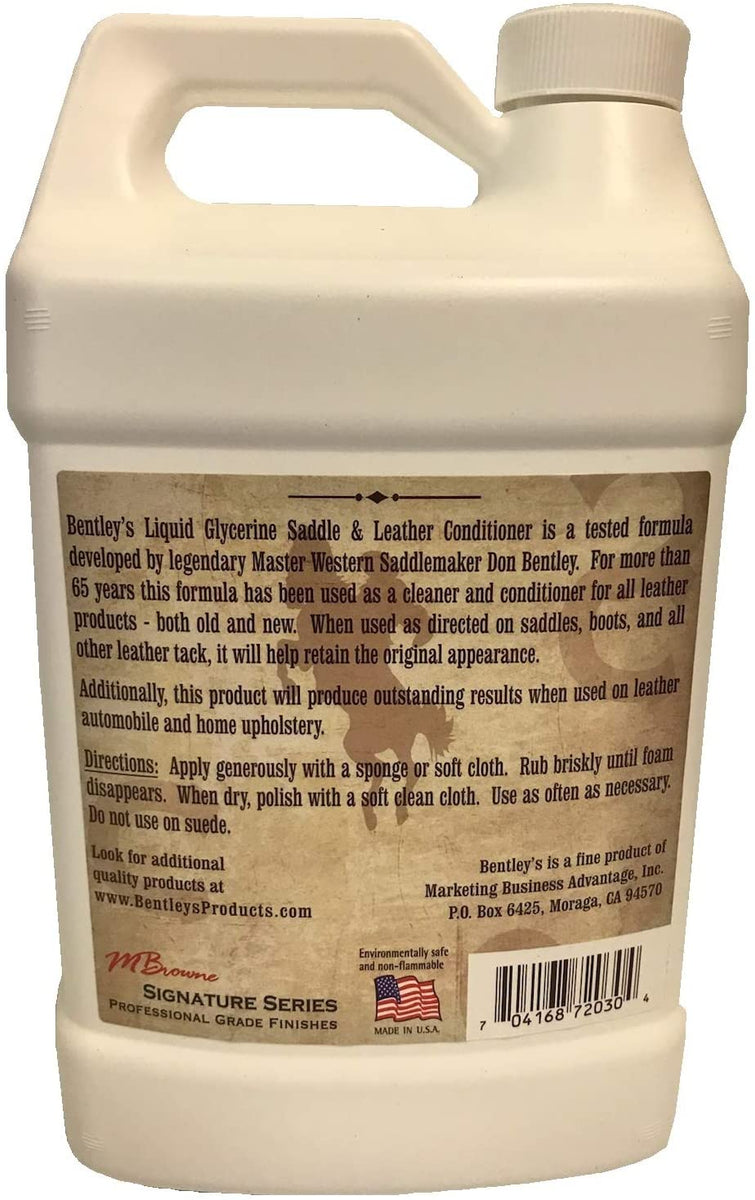 Bentley's Liquid Glycerine Saddle & Leather Conditioner – Arnoldsen ...